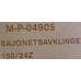 MAKITA BAJONETSAVKLINGE 150/24Z (5 STK.)   Makita nr. M-P-04905. Velegnet Til Stål, rustfrit stål, støbejern, legeringer, stålrør 1,2 - 2,0 mm.